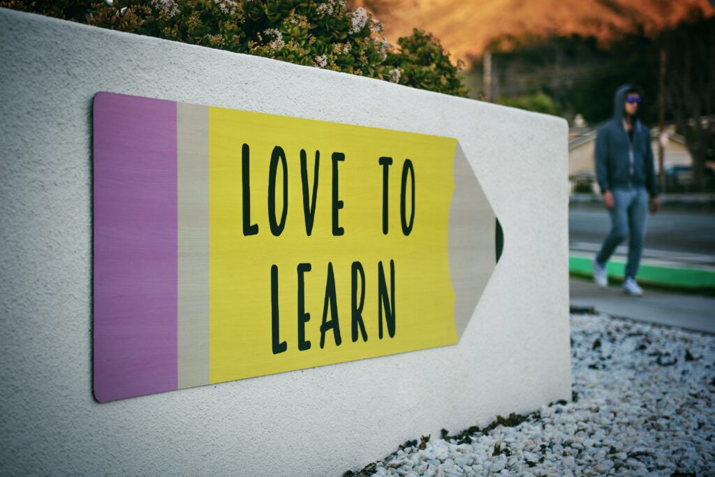 Love to learn - decorative image